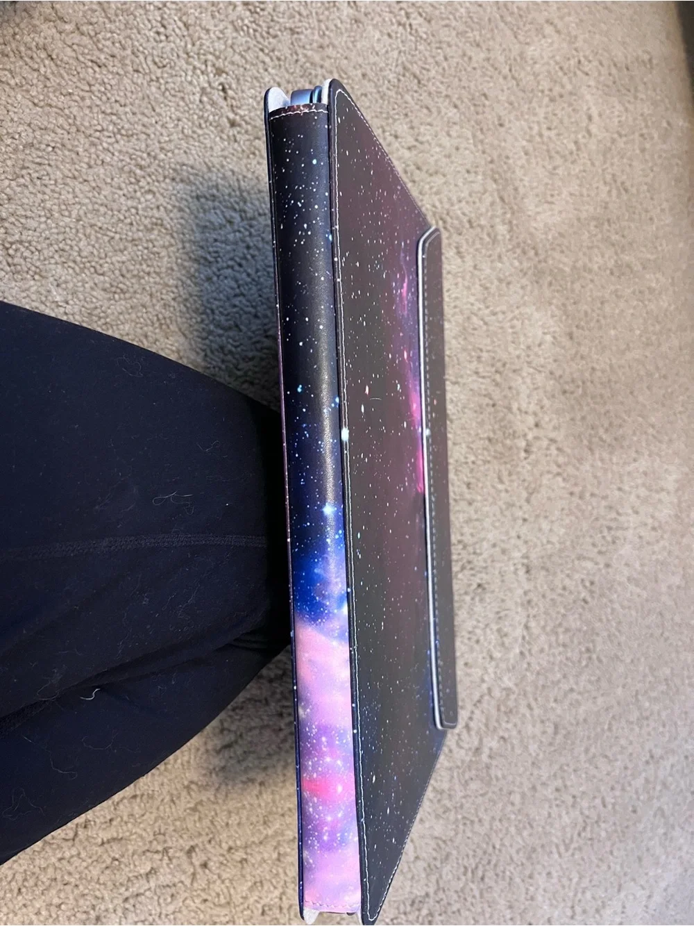 Tablet Folio Case - Purple Galaxy Print